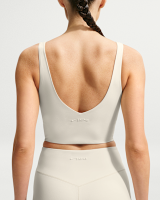 NikeSKIMS Matte Women's V-Neck Long-Line Bra. Nike JP